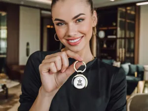 Safety Keychain Force Durable Build Metal